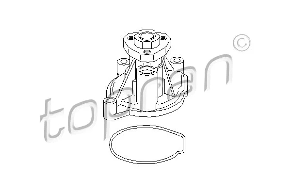 Water Pump, engine cooling (113 151)