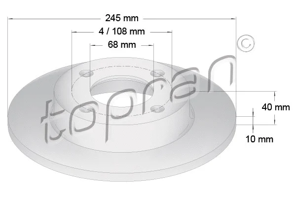 Brake Disc (107 089)