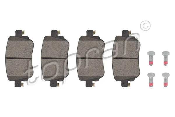 Brake Pad Set, disc brake (116 279)