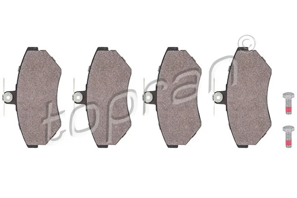 Brake Pad Set, disc brake (107 235)