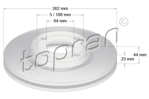 Brake Disc (631 172)