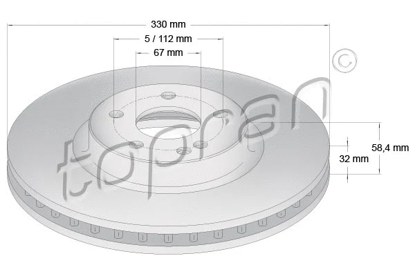Brake Disc (409 328)