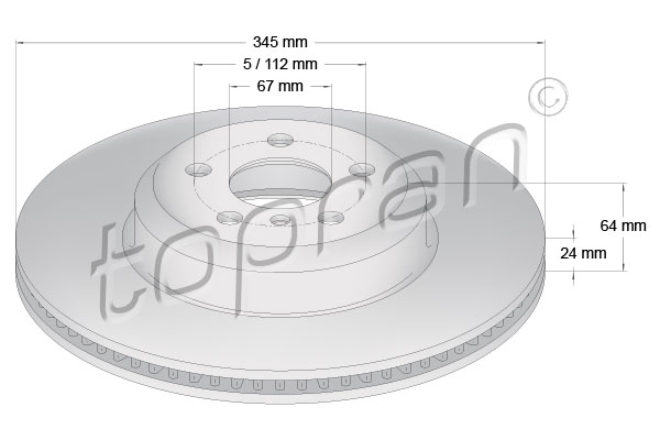 Brake Disc (504 544)