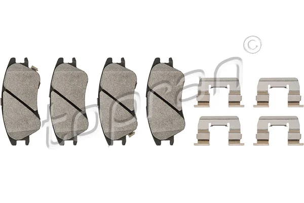 Brake Pad Set, disc brake (820 812)