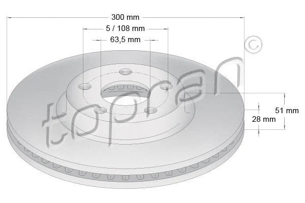 Brake Disc (304 952)