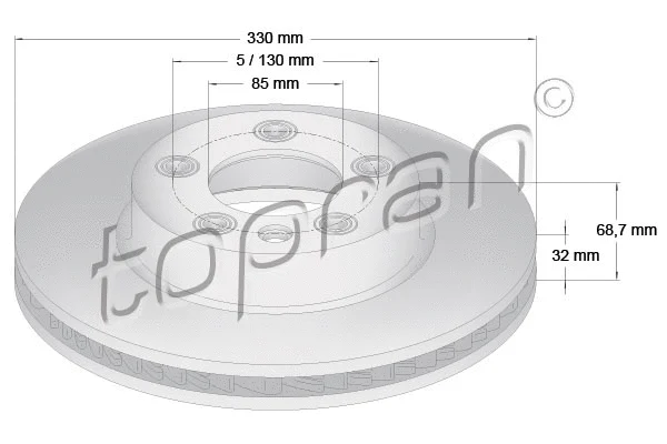 Brake Disc (111 287)