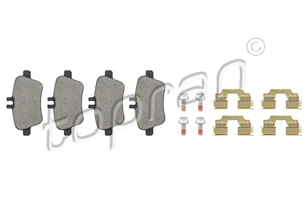Brake Pad Set, disc brake (408 552)