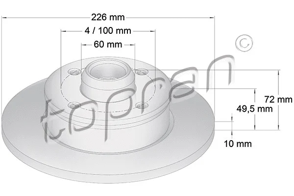 Brake Disc (103 526)