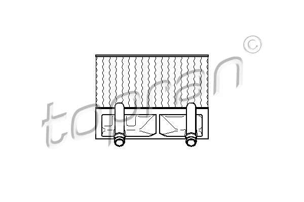 Heat Exchanger, interior heating (202 698)