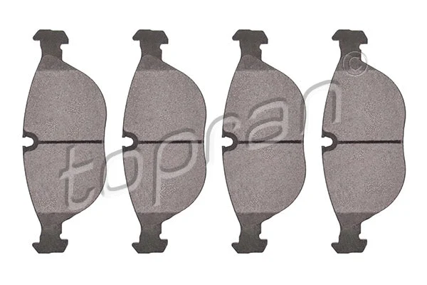 Brake Pad Set, disc brake (110 538)