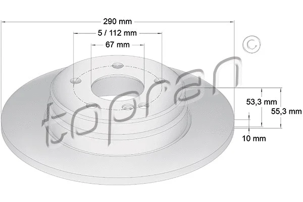 Brake Disc (400 863)