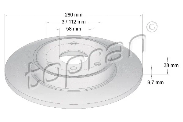 Brake Disc (407 933)