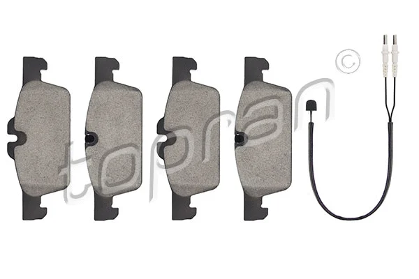 Brake Pad Set, disc brake (723 384)