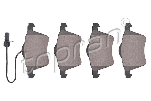 Brake Pad Set, disc brake (110 729)