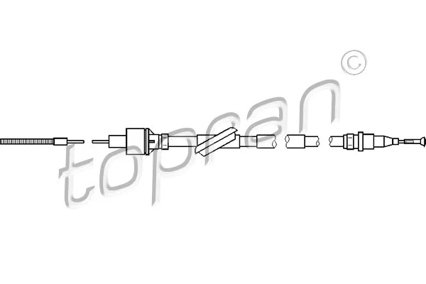 Cable Pull, clutch control (302 768)