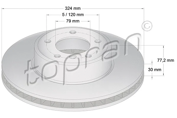 Brake Disc (500 943)