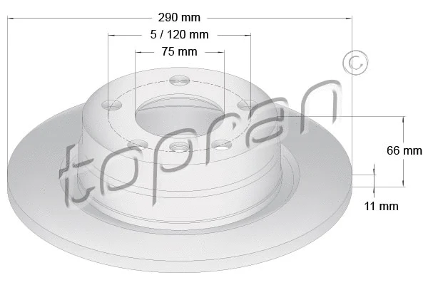 Brake Disc (501 903)