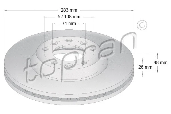 Brake Disc (721 173)