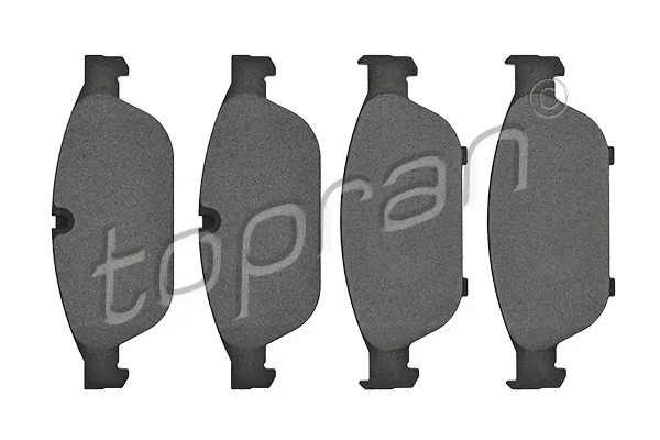 Brake Pad Set, disc brake (116 889)