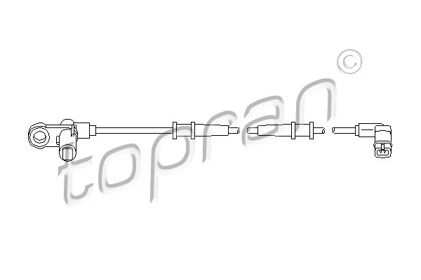 Sensor, wheel speed (401 547)