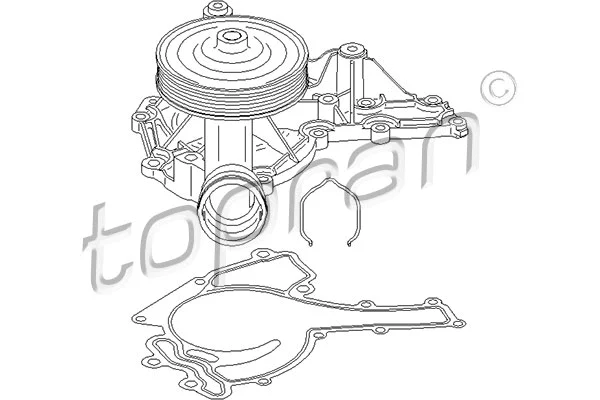 Water Pump, engine cooling (407 882)