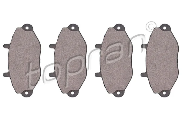 Brake Pad Set, disc brake (300 637)