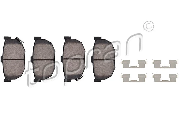 Brake Pad Set, disc brake (821 147)