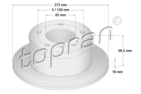Brake Disc (107 689)