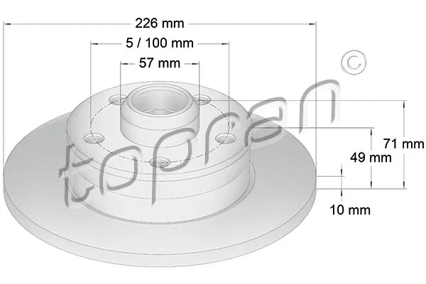 Brake Disc (103 527)
