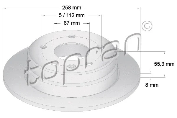 Brake Disc (401 056)