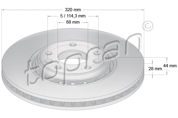 Brake Disc (631 151)