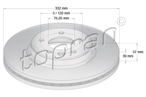 Brake Disc (631 163)