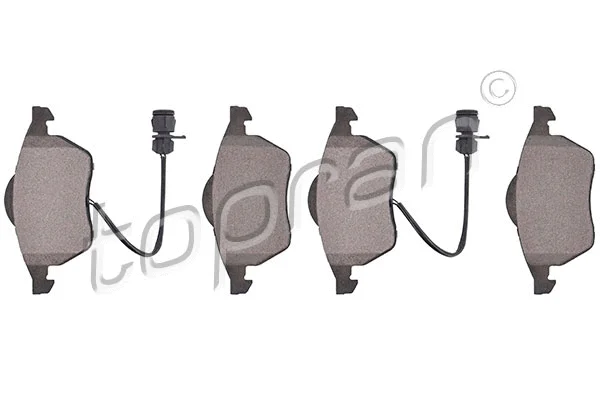 Brake Pad Set, disc brake (103 758)