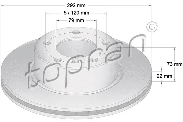Brake Disc (500 945)