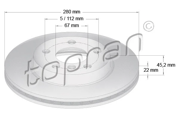 Brake Disc (502 566)