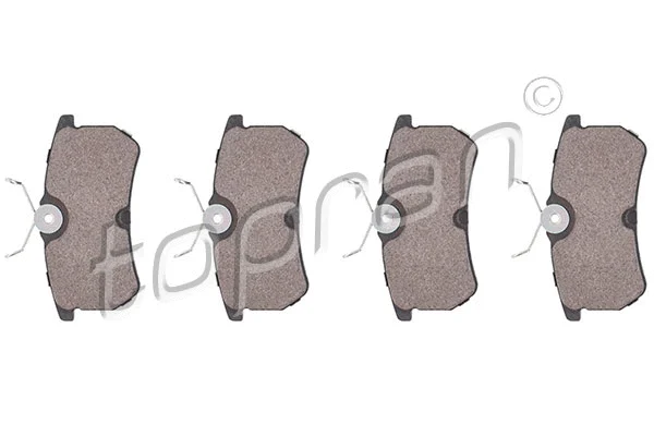 Brake Pad Set, disc brake (301 420)