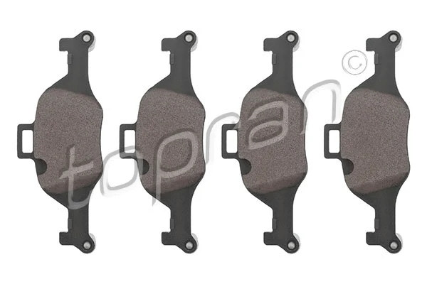 Brake Pad Set, disc brake (624 525)