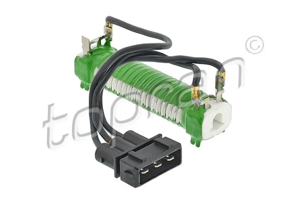 Series resistor, electric motor (radiator fan) (115 557)
