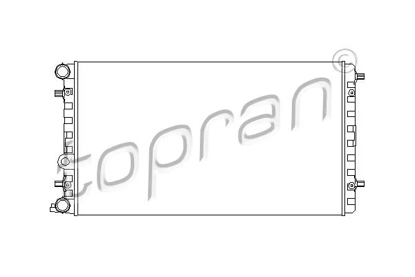 Radiator, engine cooling (112 329)