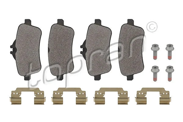 Brake Pad Set, disc brake (409 501)