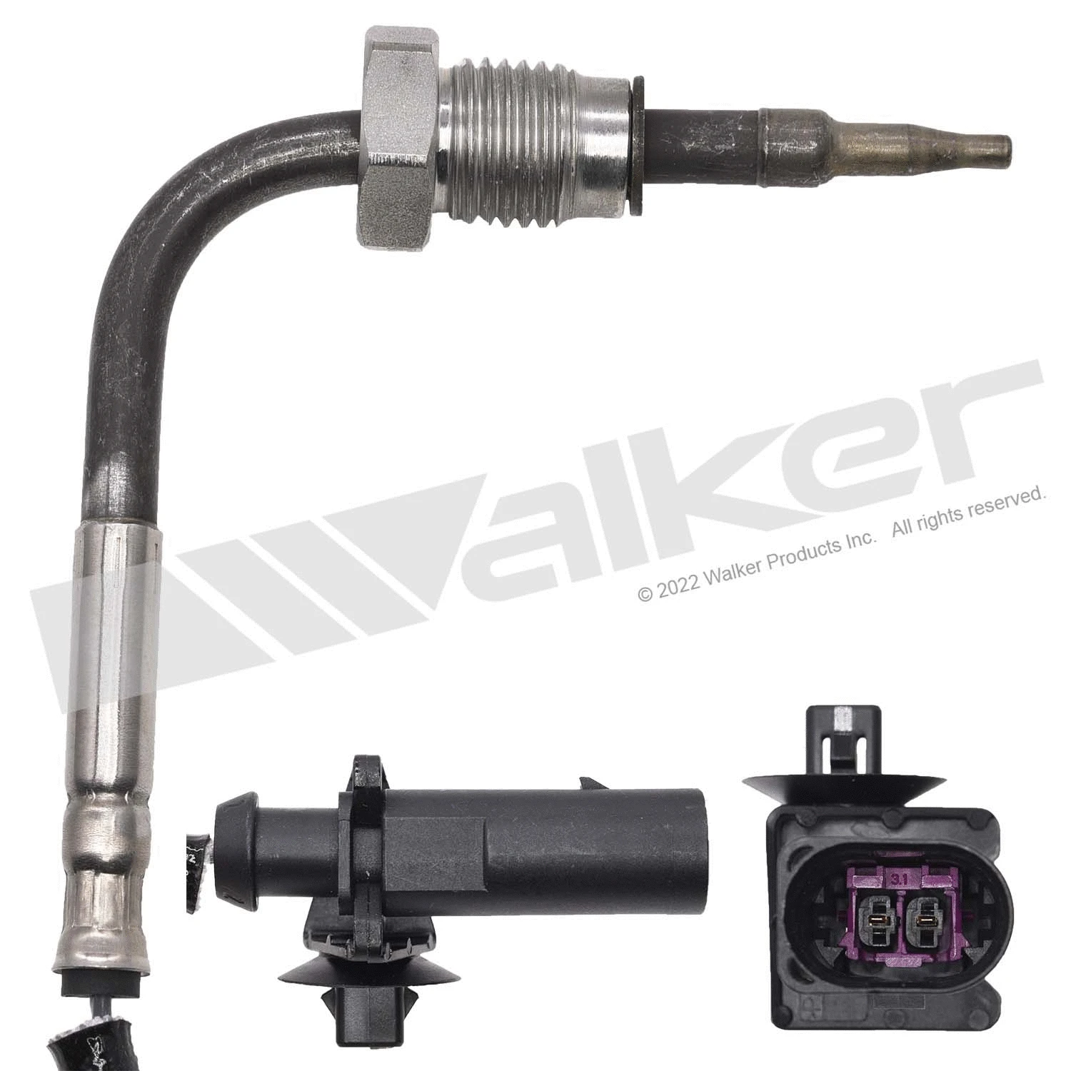 Sensor, exhaust gas temperature