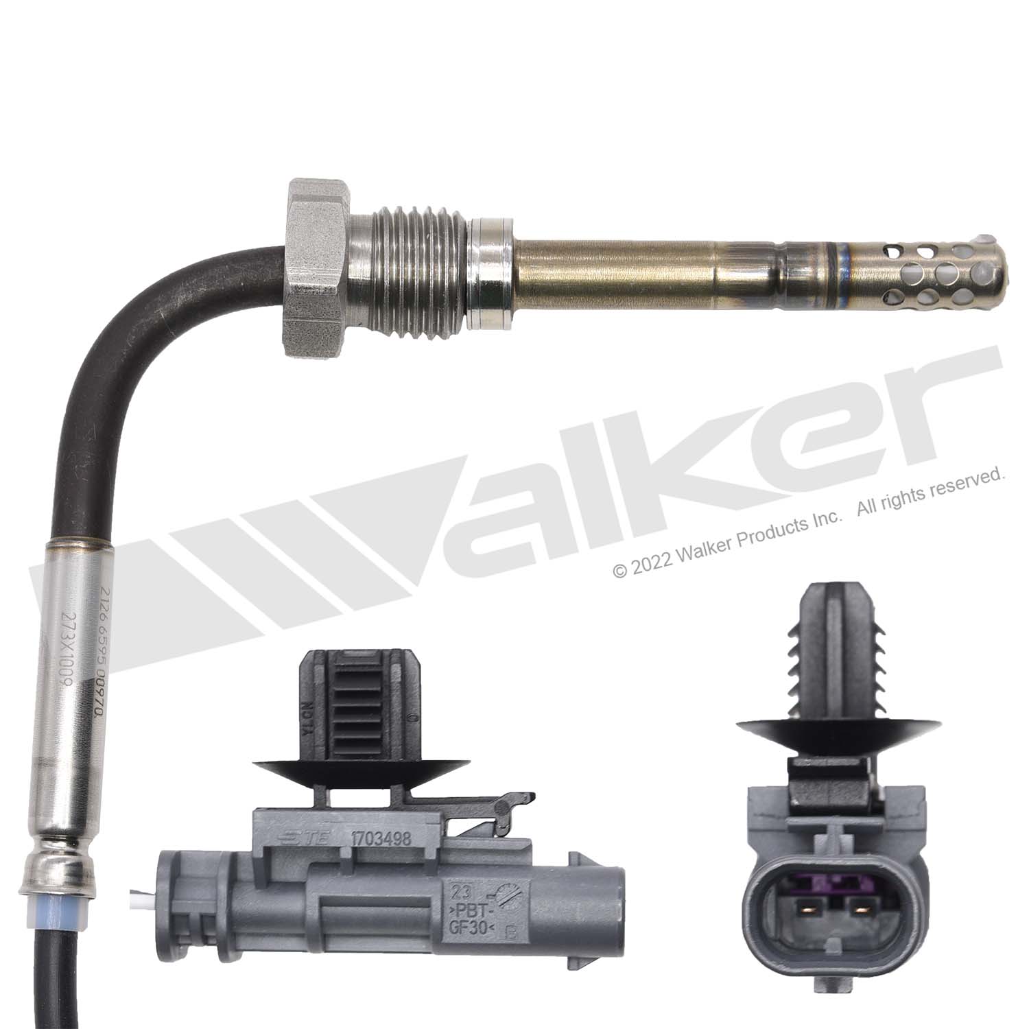 Sensor, exhaust gas temperature
