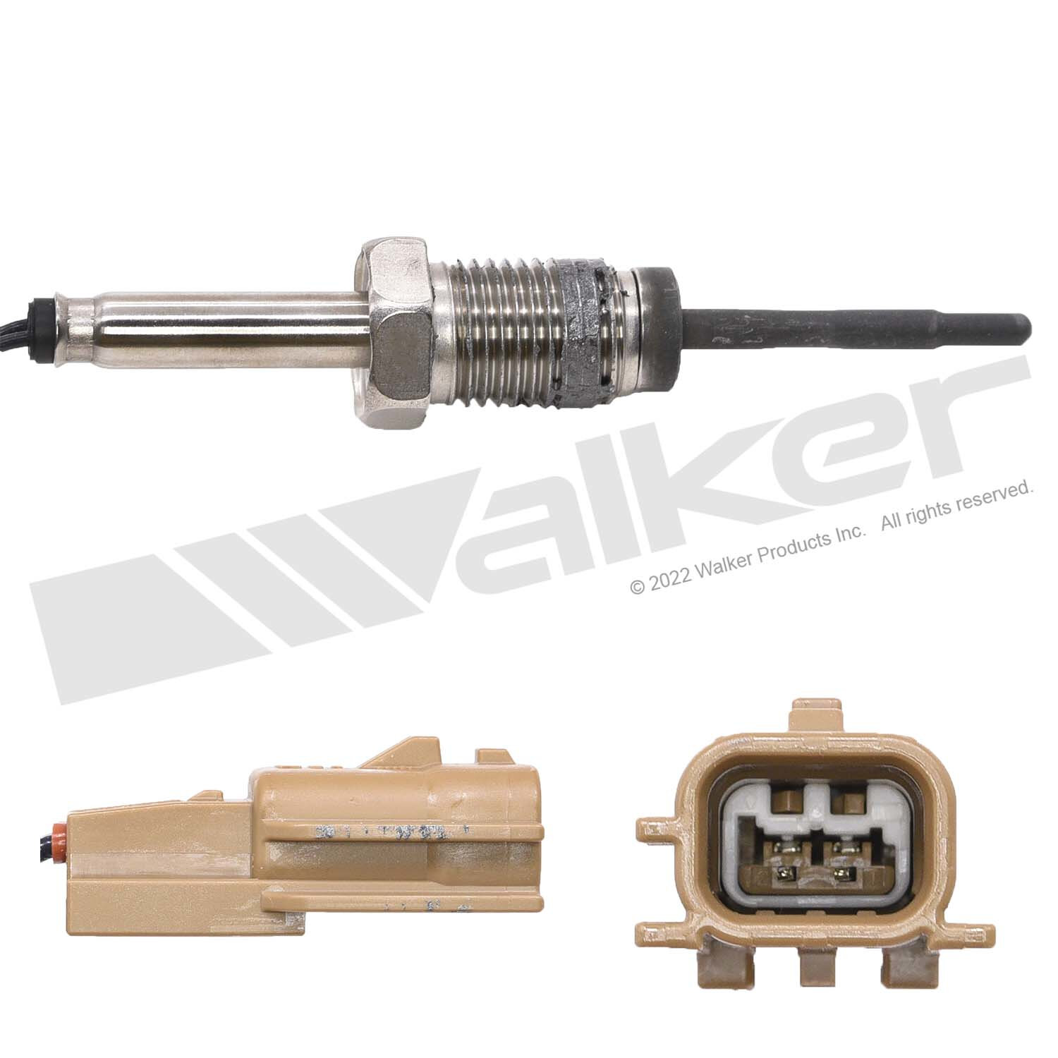 Sensor, exhaust gas temperature