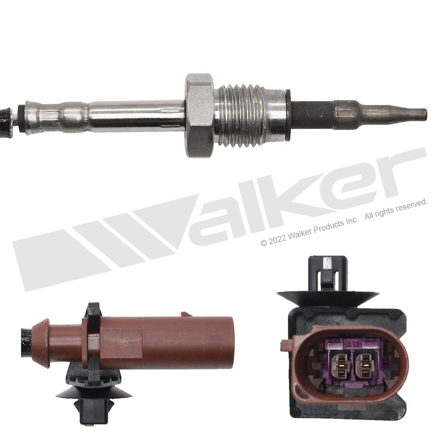 Sensor, exhaust gas temperature