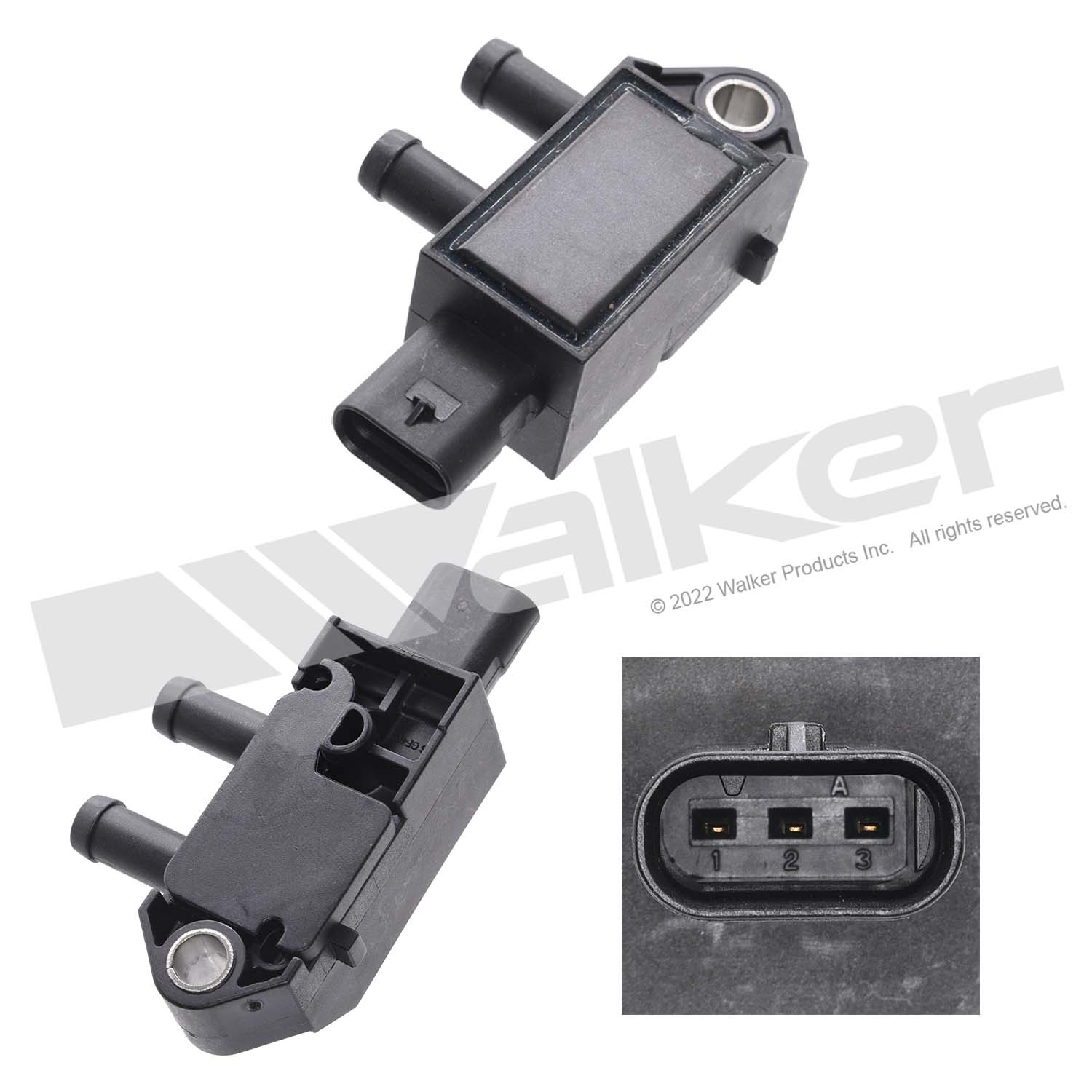 Sensor, exhaust pressure