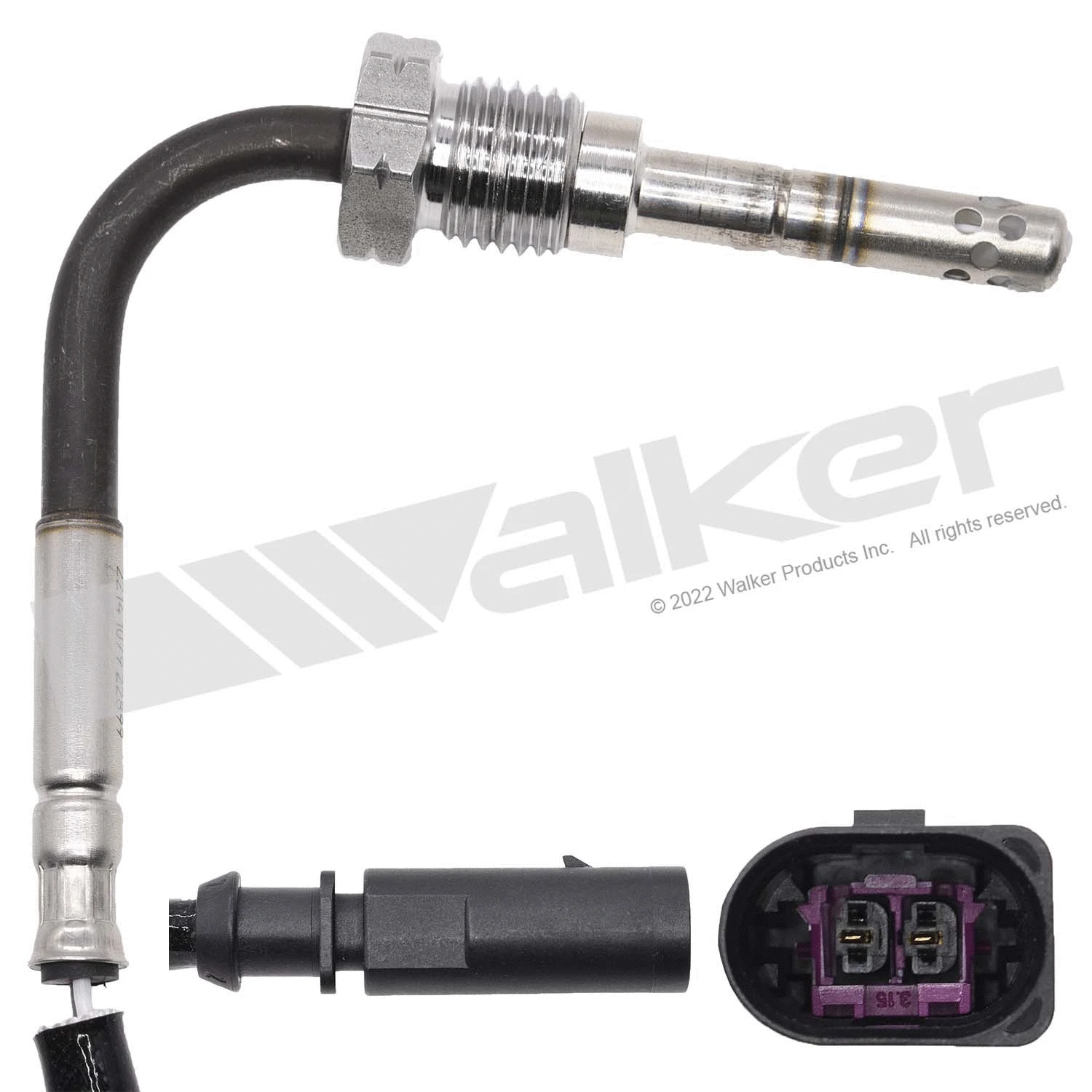 Sensor, exhaust gas temperature