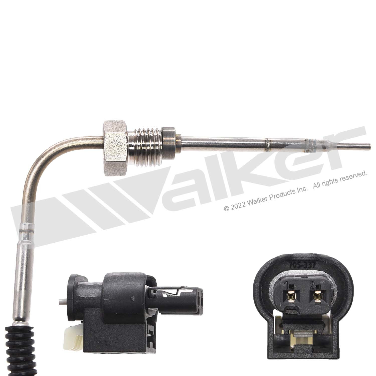 Sensor, exhaust gas temperature