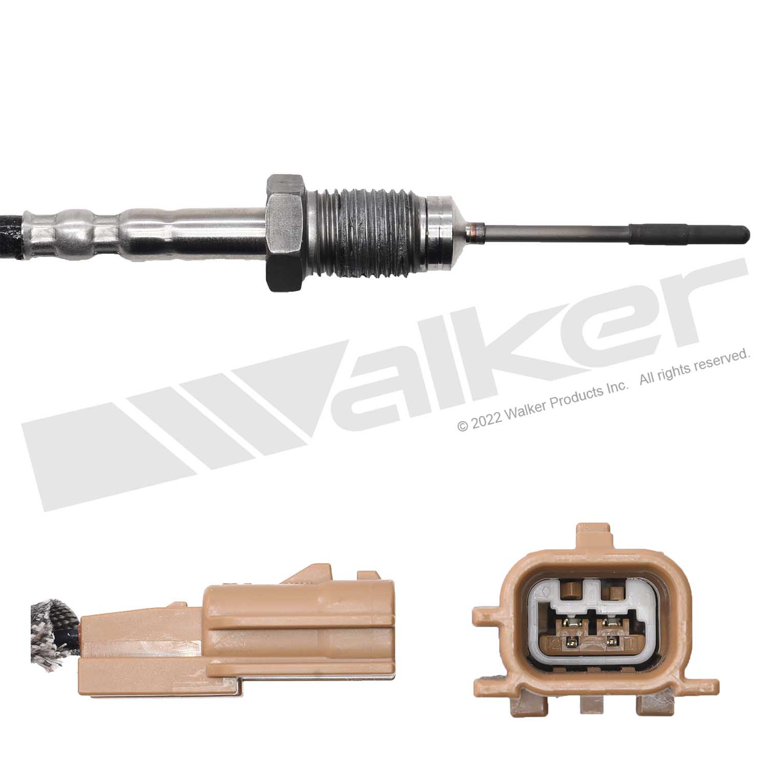 Sensor, exhaust gas temperature