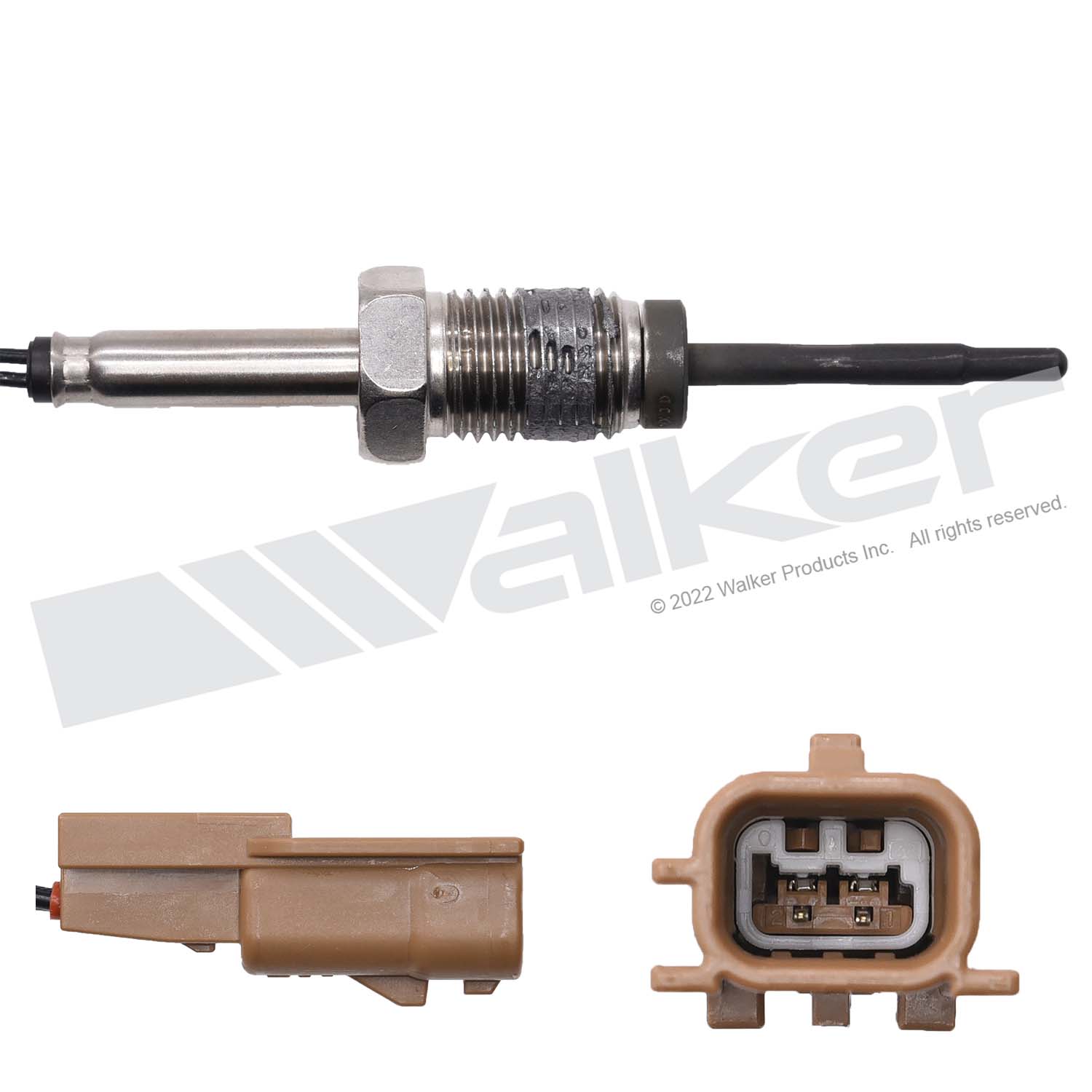 Sensor, exhaust gas temperature