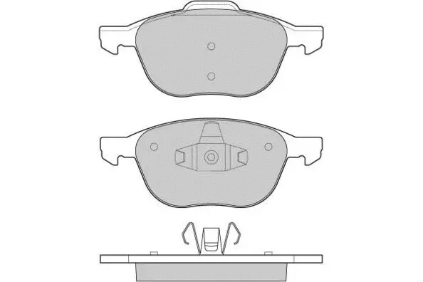 Brake Pad Set, disc brake (12-1133)